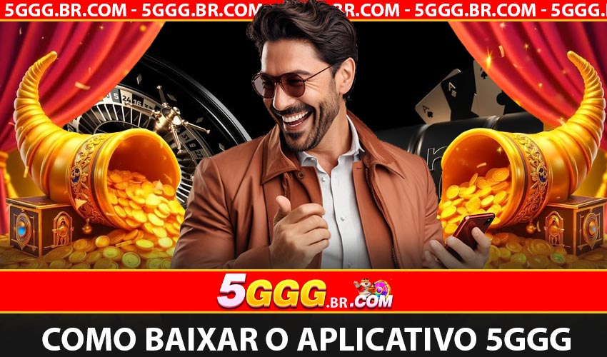 Instruções para baixar o aplicativo 5GGG no seu celular