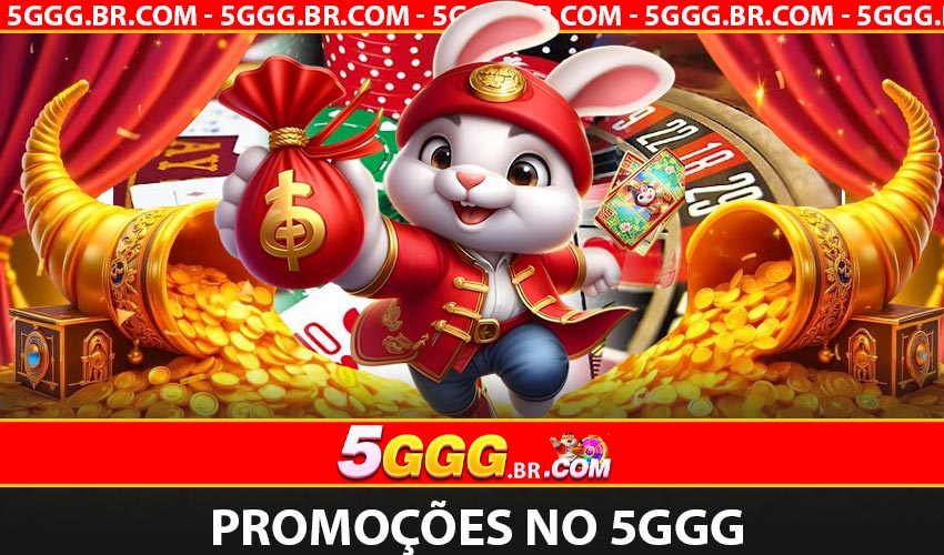 Promoções e bônus disponíveis no 5ggg