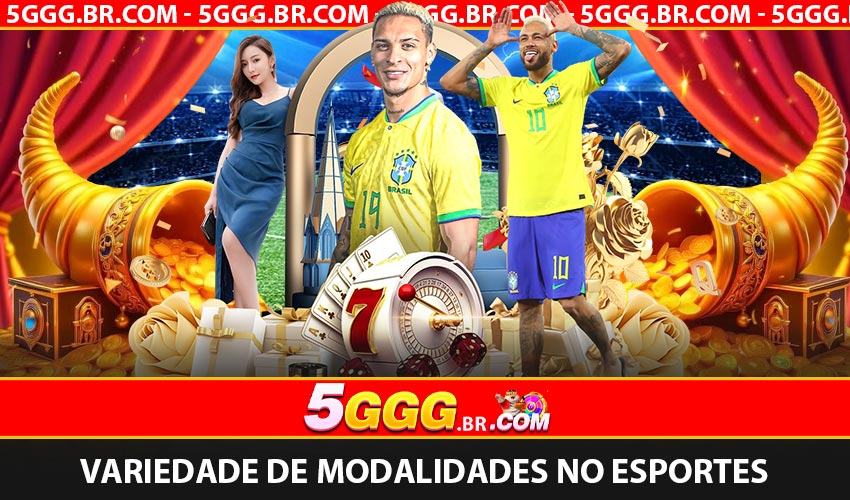 Variedade de modalidades no Esportes
